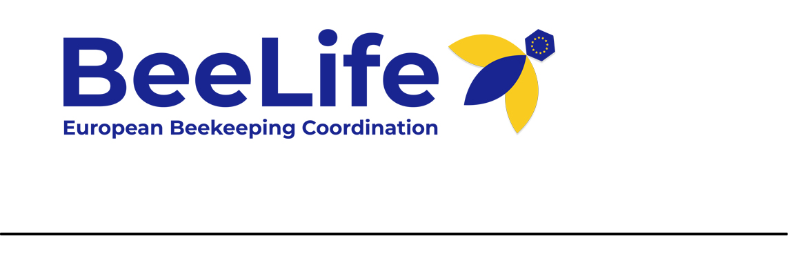 The official logo of the BeeLife European Beekeeping Coordination.