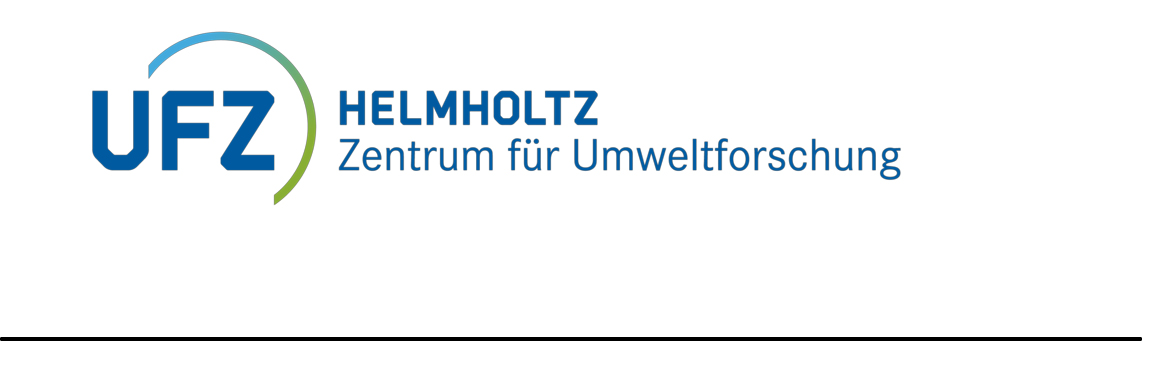 The official logo of the Helmholtz-Centre for Environmental Research.