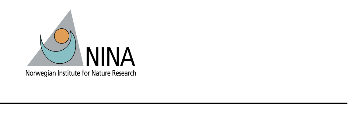 The official logo of the Norwegian Institute for Nature Research.
