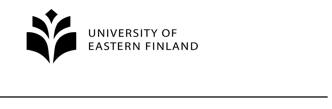 The official logo of the University of Eastern Finland.